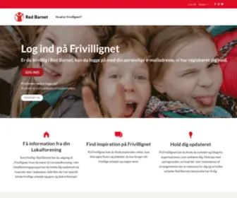 Redbarnet-Frivillignet.dk(Redbarnet Frivillignet) Screenshot