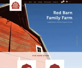 Redbarnfamilyfarm.com(Buy lamb) Screenshot