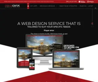 Redbax.com.au(Web Design Adelaide by Adelaide Website Designers) Screenshot