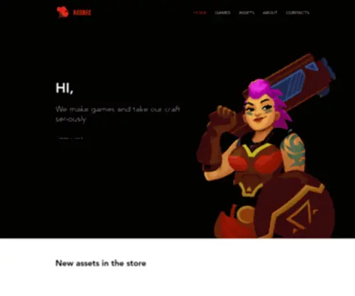 Redbeegames.com(Summer blog game) Screenshot
