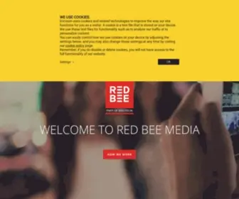 Redbeemedia.com(Red Bee Media) Screenshot