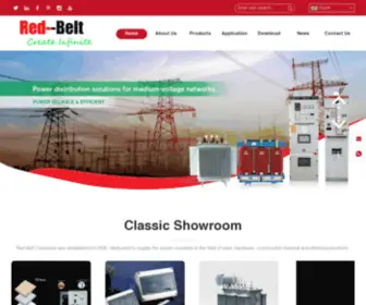 Redbeltelectrical.com(Red-Belt Electrical Co., Ltd) Screenshot