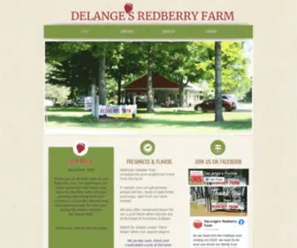 Redberryfarm.info(DeLange's Redberry Farm) Screenshot