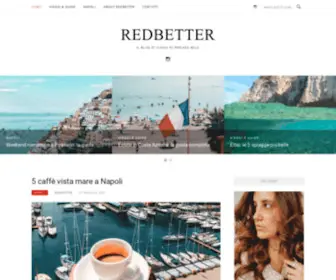 Redbetter.it(Il Blog di Viaggi di Adriana Milo) Screenshot