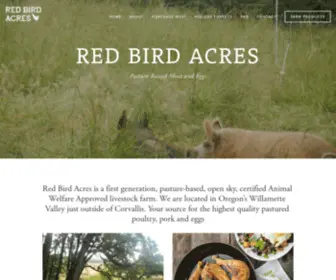 Redbirdacresfarm.com(Redbirdacresfarm) Screenshot