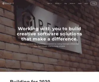 Redbitdev.com(Building Digital Solutions that make a difference) Screenshot