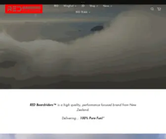 Redboardriders.com(RED Boardriders) Screenshot