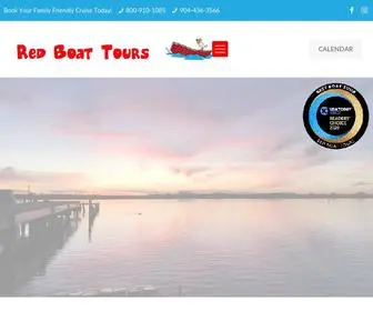Redboattours.com(Red Boat Water Tours) Screenshot