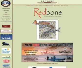 Redbone.org(REDBONE FLORIDA KEYS CELEBRITY CHARITY FISHING TOURNAMENT SERIES) Screenshot