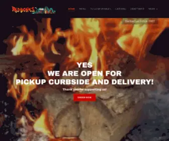 Redbonesbbq.com(Redbones) Screenshot