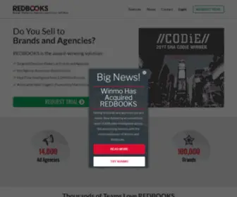 Redbooks.com(The Leading Agency and Advertising Database) Screenshot