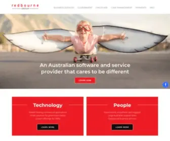 Redbourne.com.au(Australian software and service provider Govt & Industry) Screenshot