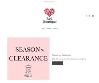 Redboutique.Clothing(Women’s Apparel) Screenshot