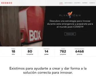 Redboxinnovation.com(RedBox) Screenshot