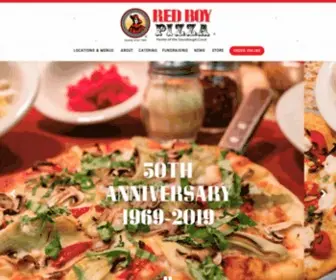 Redboypizza.com(Each pizza) Screenshot