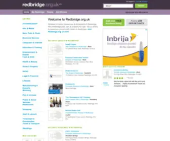 Redbridge.org.uk(Redbridge) Screenshot