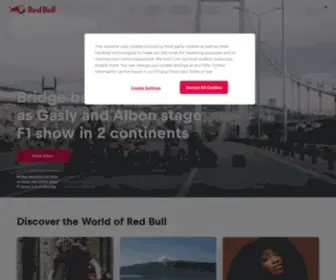 Redbull.co.za(Red Bull Gives You Wings) Screenshot