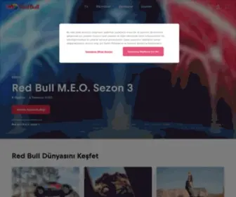 Redbull.com.tr(Red Bull Kanatlandırır) Screenshot