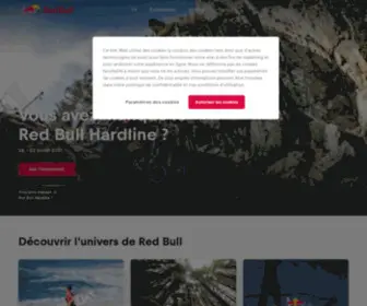 Redbull.fr(Red Bull Donne Des Ailes) Screenshot