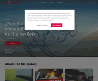 Redbull.lt(Red Bull) Screenshot