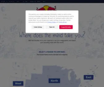 Redbulldoodleart.com(Red Bull Doodle Art Nederland) Screenshot