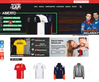 Redbullshop.net(Ropa y Accesorios Oficiales F1 y Moto GP) Screenshot