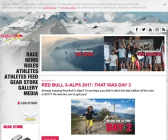 RedbullXalps.com(The Red Bull X) Screenshot