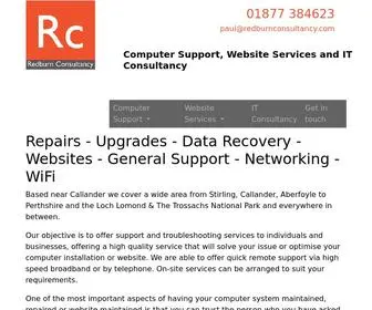 Redburnconsultancy.com(Computer Support Services and Consultancy) Screenshot