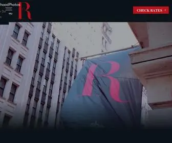 Redburynyc.com(Redbury Hotel NYC) Screenshot
