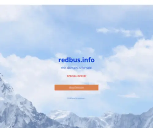 Redbus.info(For Sale) Screenshot