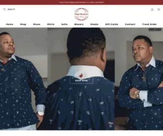 Redbuttoncollection.com(We are an exclusive Tailor Made clothing online store for men) Screenshot