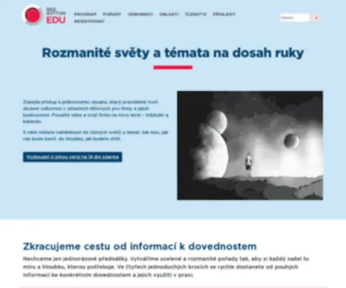 Redbuttonedu.cz(Vzdělávání) Screenshot