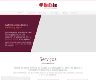 Redcake.com.br(Agência) Screenshot