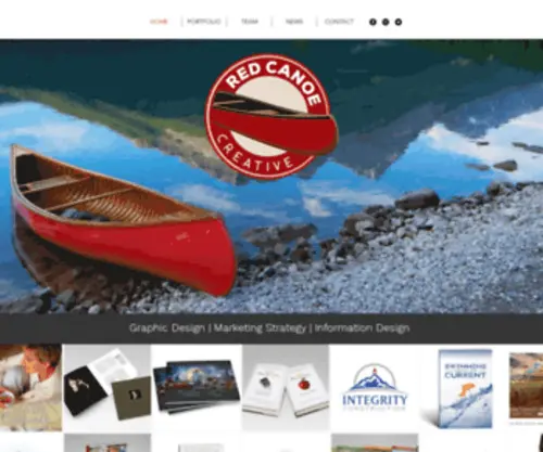 Redcanoecreative.studio(Red Canoe Creative) Screenshot