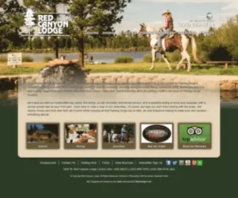 Redcanyonlodge.com(Red Canyon Lodge) Screenshot