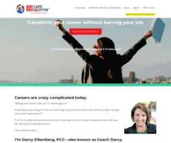 Redcaperevolution.com(Executive Coach) Screenshot