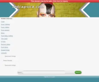 Redcapsica.com(Global Domain Name Aftermarket) Screenshot