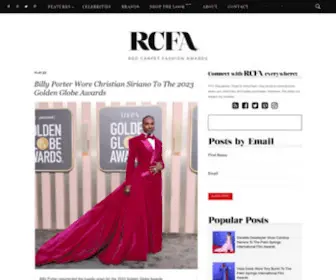 Redcarpet-Fashionawards.com(From the runway to the red carpet Style Spotlight) Screenshot