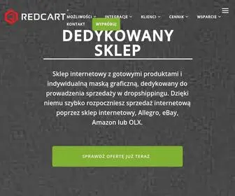 Redcart.pl(Sklep internetowy) Screenshot