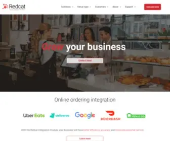 Redcat.com.au(Hospitality IT Platform) Screenshot