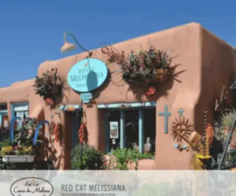 Redcatmelissiana.com(Taos, New Mexico Vacation Rentals by Casas de Melissa) Screenshot