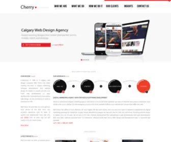 Redcherry.ca(Red Cherry Website Design Company) Screenshot