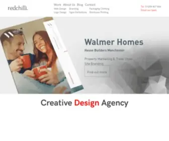 Redchillidesign.co.uk(Red Chilli) Screenshot