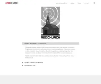 Redchurch.com(Media Franchise Design) Screenshot