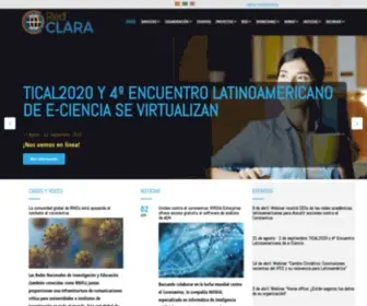 Redclara.net(Latinoamérica) Screenshot