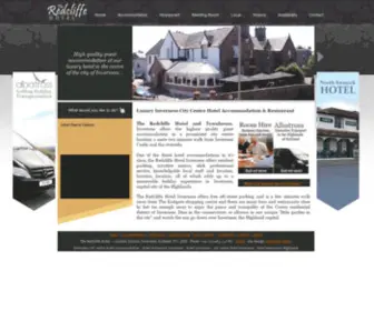 Redcliffe-Hotel.co.uk(Redcliffe Hotel Inverness) Screenshot