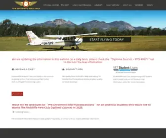 Redcliffeaeroclub.com.au(Redcliffe Aero Club) Screenshot