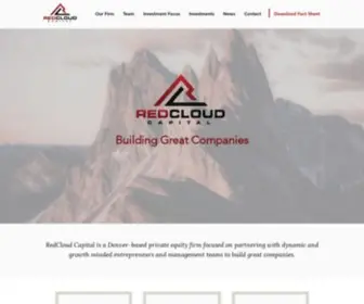 Redcloudcap.com(RedCloud Capital) Screenshot