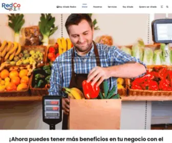 Redco.com.co(La Red del Comercio para los Colombianos) Screenshot