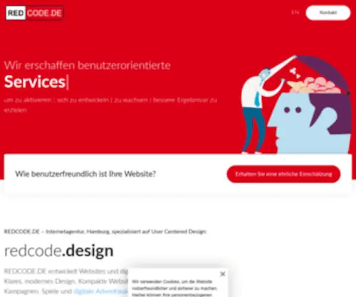 Redcode.de(Internetagentur Hamburg) Screenshot